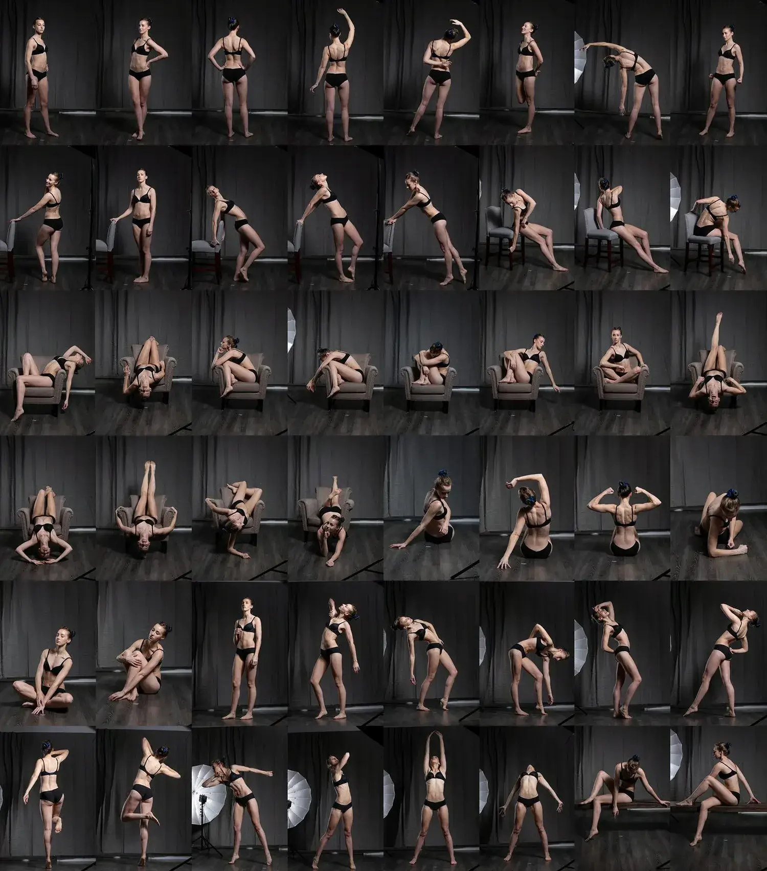 人物素描：Vanessa - 创作者参考图片