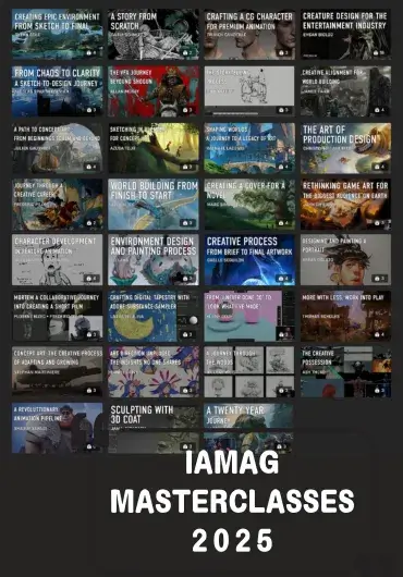 IAMAG 2025 艺术设定大师课合集