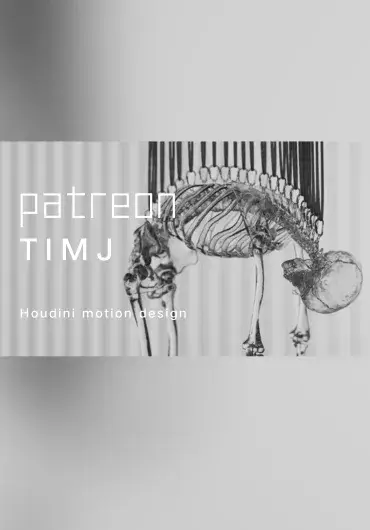 TIMJ patreon Houdini 教程合集（到去年12月）
