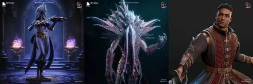 布尔卡曼斯雕塑工坊：《博德之门 3》雕像收藏系列 3D打印文件