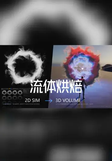 Unreal Fluid Ninja VFX Tools 流体烘焙工具