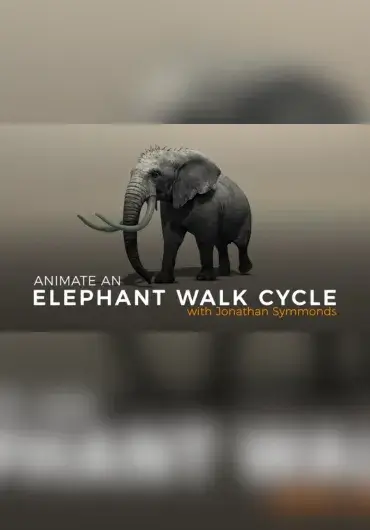 Sophoria Academy – 大象行走循环动画