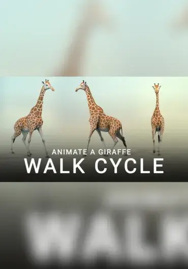 Sophoria Academy – 长颈鹿行走循环动画