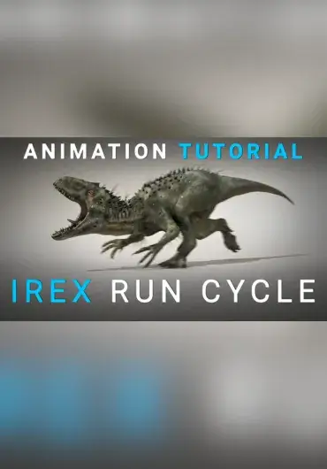 Sophoria Academy – 暴虐霸王龙奔跑循环动画