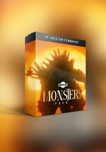 巨型怪兽 VFX 视频素材(哥斯拉式巨兽、九头蛇、亡灵龙)