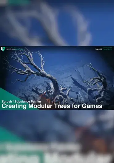 Artstation – 游戏模块化树木制作