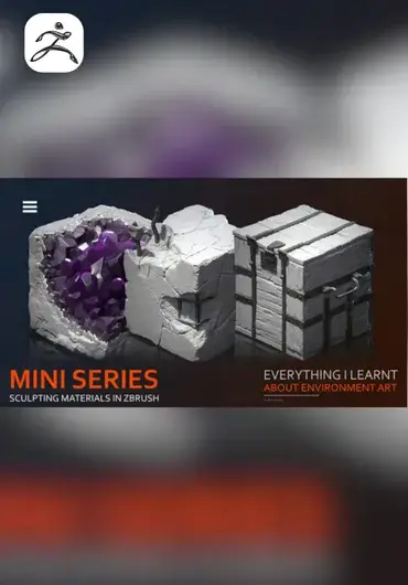 Artstation – Everything I learnt about Environment Art – Mini Series – Sculpting Materials in Zbrush