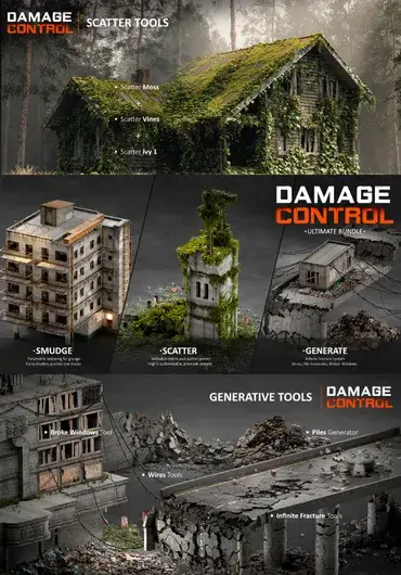 Embrace FX – Damage Control Bundle 程序化破损控制工具套件